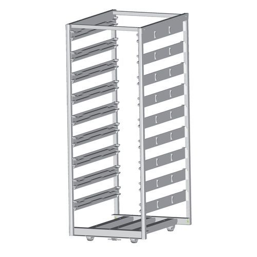 General purpose trolley - SY 8020/1 - Alvi - transport / stainless steel