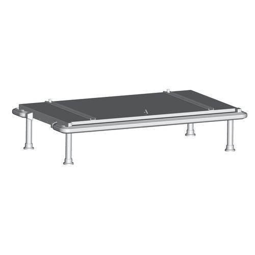 2-step step stool - SY 5030 2B - Alvi - stainless steel