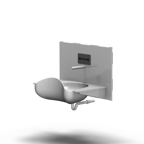 1-bay surgical sink - 2-094-1 - ALVO Medical - stainless steel