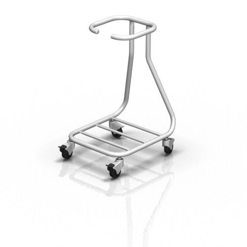 Transport trolley - 2-100 - ALVO Medical - waste / stainless steel / plastic