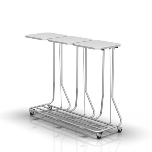 Medical trolley - 2-105 - ALVO Medical - for general purposes / transport / waste