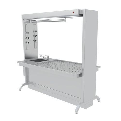 Grossing laboratory workstation - N5-101 - ALVO Medical - floor-standing / with sink