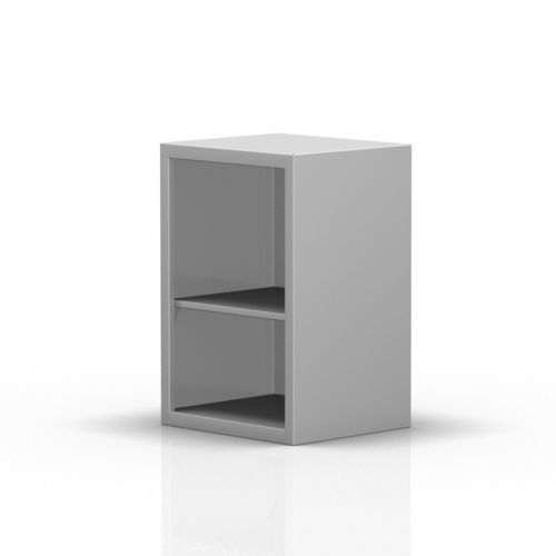 Hospital cabinet - 2-280 - ALVO Medical - with shelf / wall-mounted / stainless steel