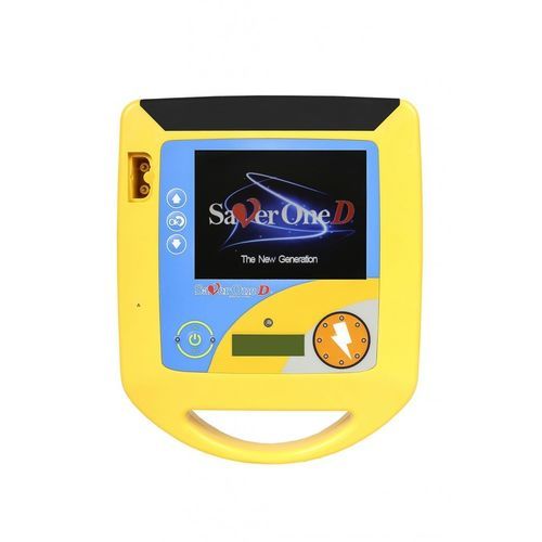 Semi-automatic external defibrillator - SAVER ONE D - A.M.I. ITALIA - USB / with ECG monitor / biphasic
