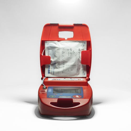 Semi-automatic external defibrillator - GEO SAVER D - A.M.I. ITALIA - USB / with ECG monitor / biphasic