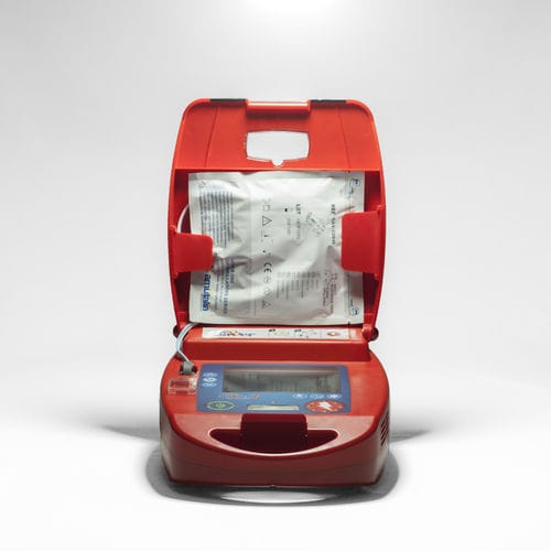 Semi-automatic external defibrillator - GEO SAVER P - A.M.I. ITALIA - USB / with ECG monitor / biphasic