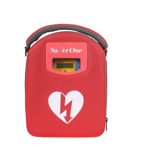 Defibrillator bag - SAV-C0916 - A.M.I. ITALIA - protection / shoulder strap / waterproof