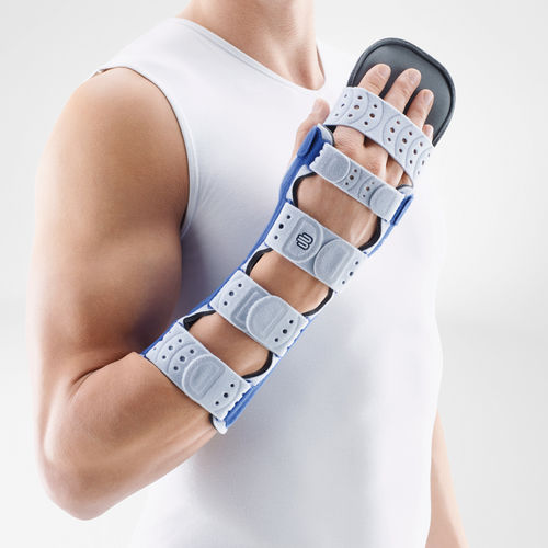 Palmar resting splint - ManuLoc® long Plus - Bauerfeind