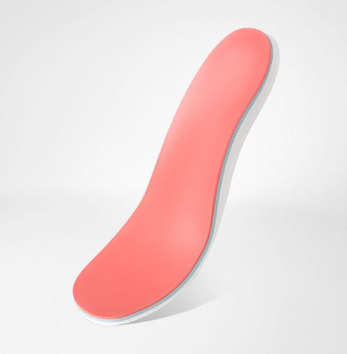 Orthopedic insole with longitudinal arch pad - ErgoPad® soft - Bauerfeind - with plantar pad / diabetic