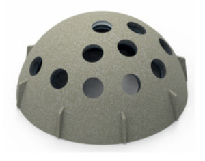 Revision acetabular prosthesis - A-LOCK - BAUMER  - cementless