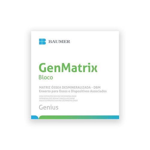 Xenograft bone substitute - GenMatrix® - DBM - BAUMER  - for dental sugery / malleable