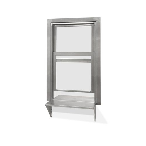 Decontamination pass-through - Belimed - for cleanrooms / wall-mounted