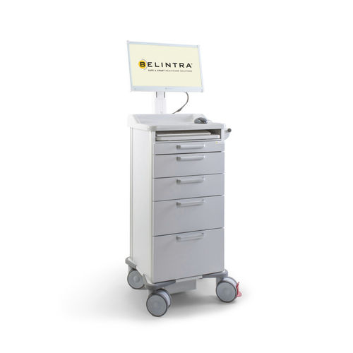 Medical trolley - Medicart Small IT - Belintra - medication / medical records / treatment