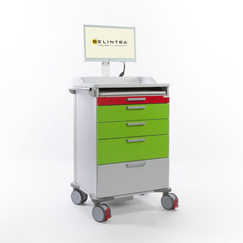 Medication trolley - Medicart IT - Belintra - medical / medical records / multi-function