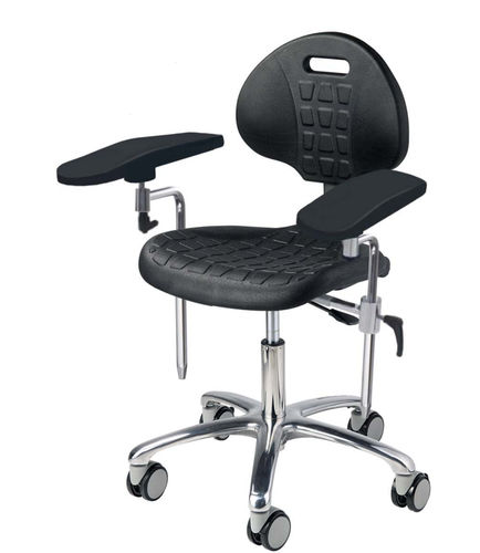 Doctor's office stool - M2T 150 0 0 - Bıçakcılar - surgical / height-adjustable / with armrests