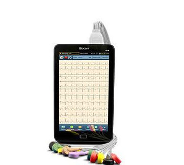 Resting electrocardiograph - iE 10 - Biocare   - 12-channel / digital / with printer