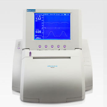 FHR fetal monitor - FM-801 - Biocare   - TOCO / with memory function