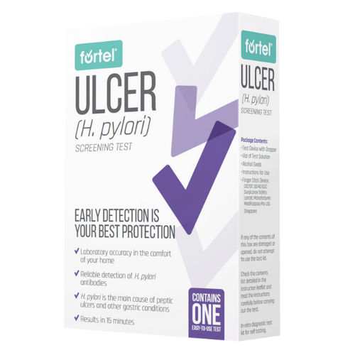 Rapid infectious disease test - Fortel® - BIOMERICA  - for antibodies / bacteria / Helicobacter pylori