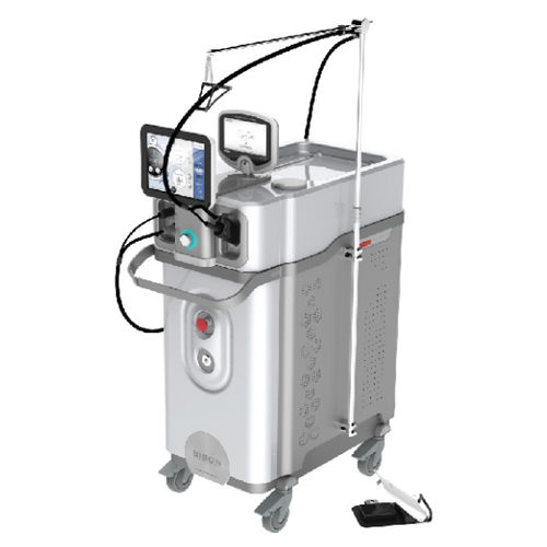 Hair removal laser - Single Accento - BISON Medical   - pigmented lesion treatment / alexandrite / trolley-mounted