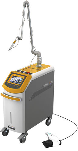 Pigmented lesion treatment laser - MORE-XEL Stamp - BISON Medical   - scar removal / acne treatment / CO2