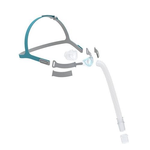 Nasal pillow artificial ventilation mask - P6 - BMC Medical - transparent / adjustable