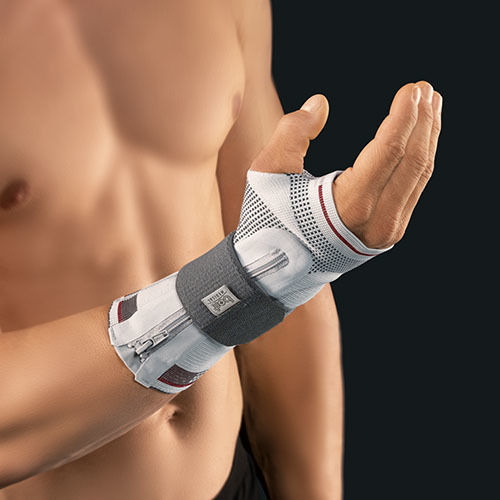 Wrist sleeve - ManuZip® Volar - BORT Medical - S / L / M