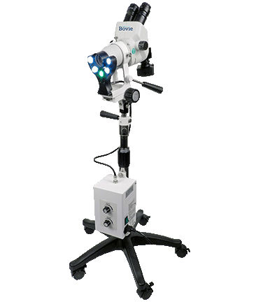Binocular colposcope - Colpo-Master™ II - Bovie Medical - video / trolley-mounted