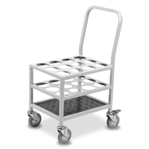 Transport Trolley For Medical Devices Gas Cylinder 12