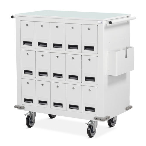 Medical trolley - SA005 - Bristol Maid Hospital Metalcraft - for medicine / transport / medicine distribution