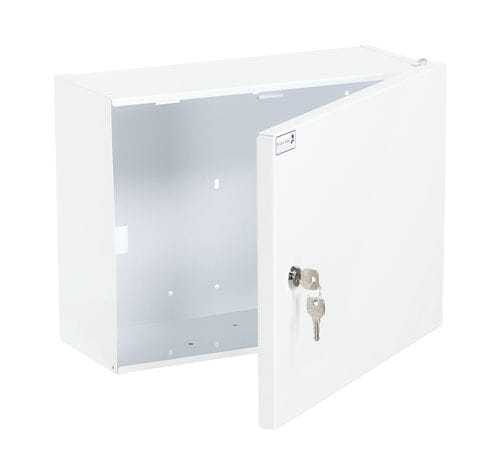 Security cabinet - SAC/413/S - Bristol Maid Hospital Metalcraft - medication / white