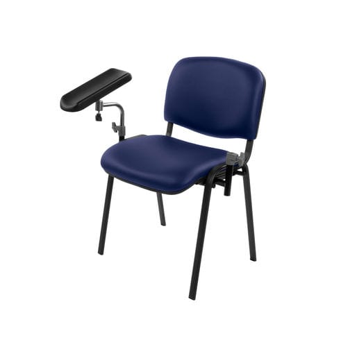 Phlebotomy examination chair - TS/PH/VVMA	 - Bristol Maid Hospital Metalcraft - manual / 1-section / blue