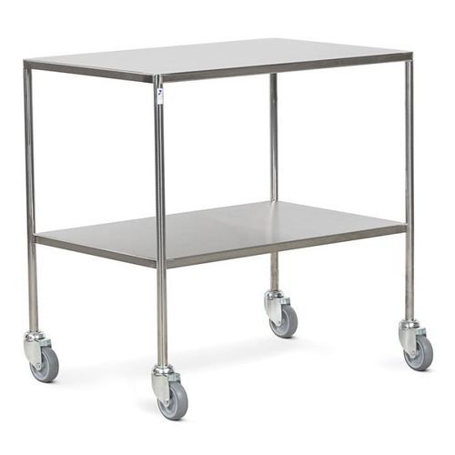 Hospital trolley - DTSF/66/2/SD - Bristol Maid Hospital Metalcraft - for instruments / transport / storage