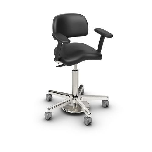 Laboratory stool - BALANCE PLUS - BRUMABA - doctor's office / operating room / dental