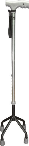 T-handle walking stick - 8920 - Carci - quadripod / height-adjustable / anti-slip
