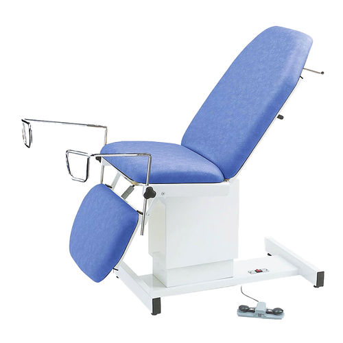 Gynecological examination chair - 625 04T - CARINA  - electric / height-adjustable / with legrest