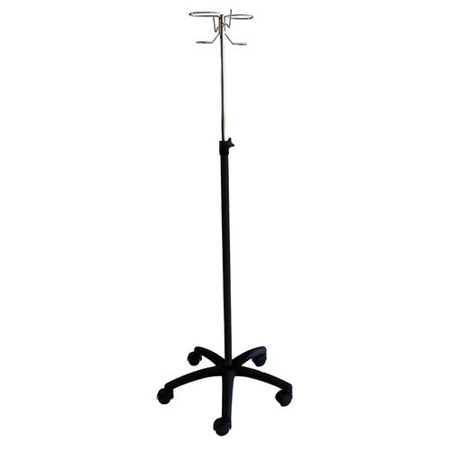 Infusion stand on casters - 32502 - CARINA  - 2-hook / height-adjustable