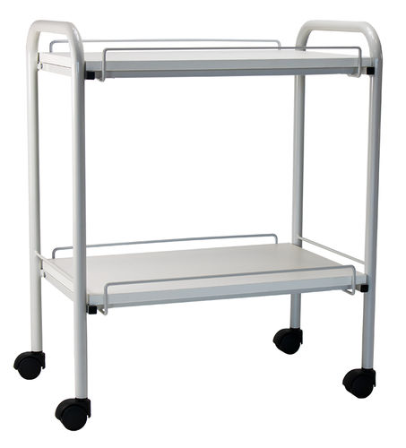 Medical trolley - 280 06 - CARINA  - for general purposes / 2-tray / mobile