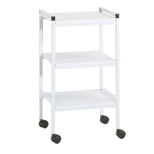 Medical trolley - 243 08 - CARINA  - for general purposes / 3-tray / mobile