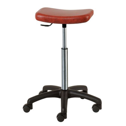 Healthcare facility stool - 3030ABS - CARINA  - height-adjustable / swivel / on casters