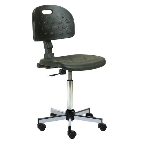 Adult chair - 6301CHR - CARINA  - on casters / with high backrest / height-adjustable