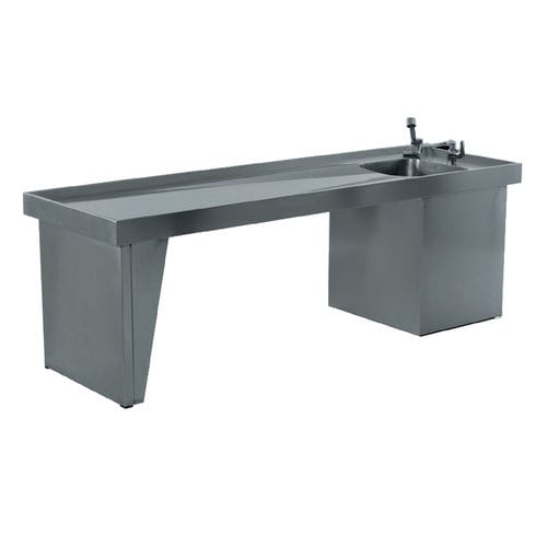 Forensic autopsy table - CEATA05 - CEABIS - for histopathology laboratories / dissection / mortuary washing