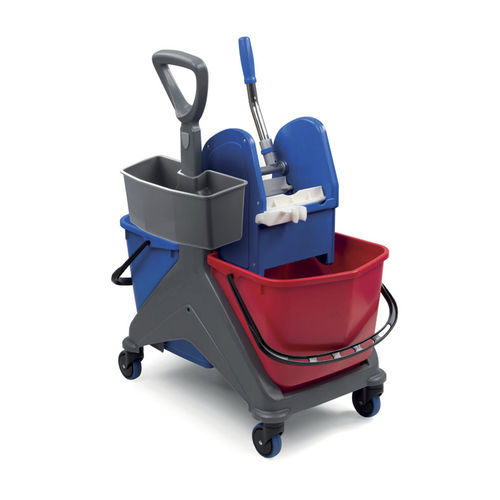 Cleaning trolley - CFS 36 - Centro Forniture Sanitarie   - hospital / waste / with basket