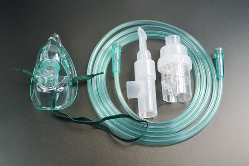 Plastic nebulizing mask - Changzhou Medical Appliances General Factory - adjustable