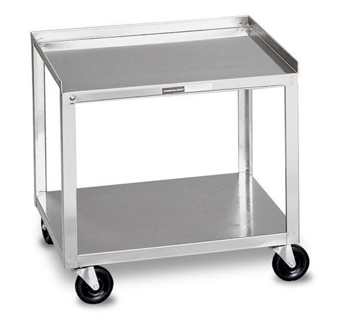 Instrument trolley - MB - Chattanooga USA - transport / stainless steel / 2-tray