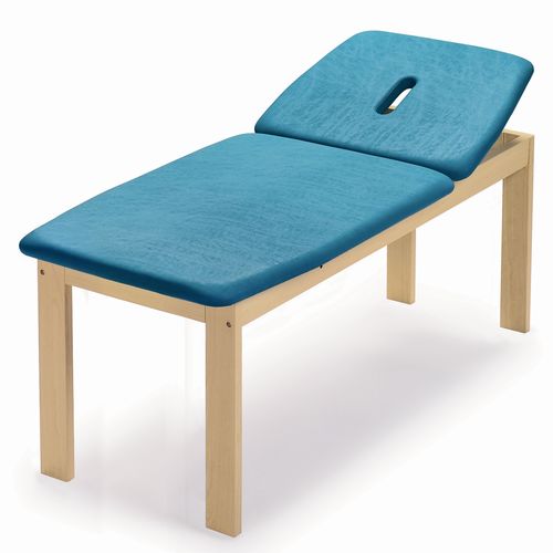 Mechanical massage table - RAMIN L - Chinesport - with adjustable height backrest / 2-section