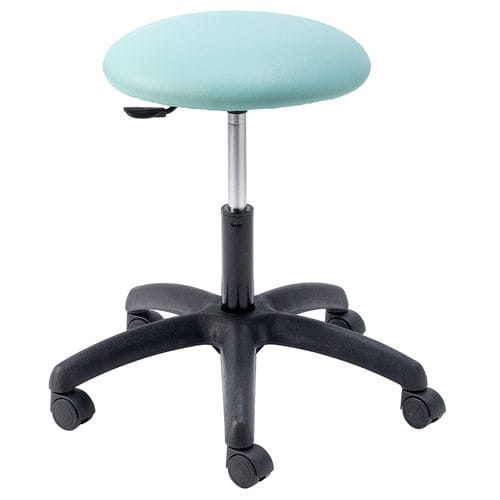 Doctor's office stool - MIGUEL - Chinesport - height-adjustable / on casters