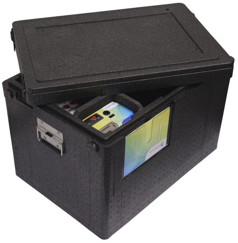Transport container - Freetherm - Sofrigam - for temperature-sensitive products / medicine distribution / laboratory