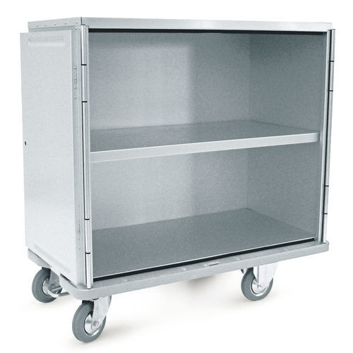 Clean linen trolley - N204P - Conf Industries - medical / transport / with door
