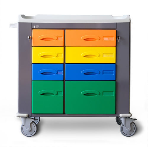 Hospital trolley - CICLONE MEDIUM  - Conf Industries - for general purposes / for medical devices / multi-function
