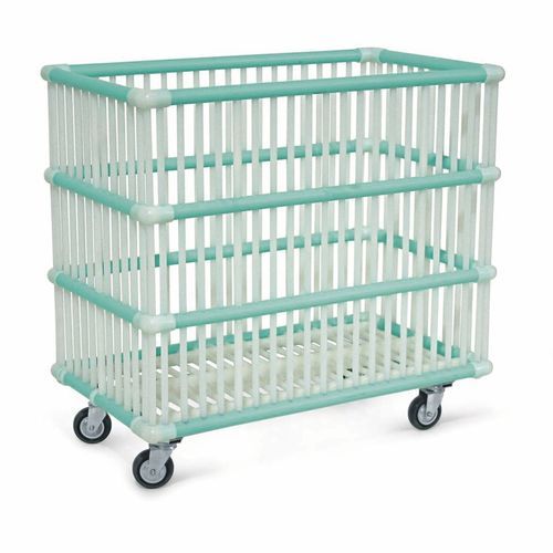 Dirty linen trolley - 55 - Conf Industries - medical / transport / plastic
